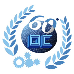 Logo Costarelli OC nel mondo 60 anni